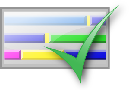 Clip Art Freeuse Download Planner Clipart Production - Fertigungsplanung Icon (556x354)