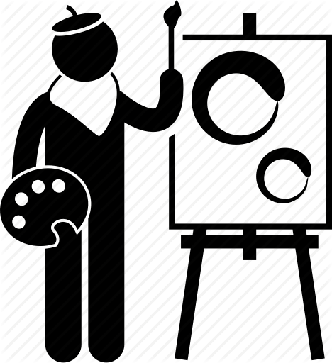 Artistic Designer Jobs Occupations - Sketching Icon Png (468x512)