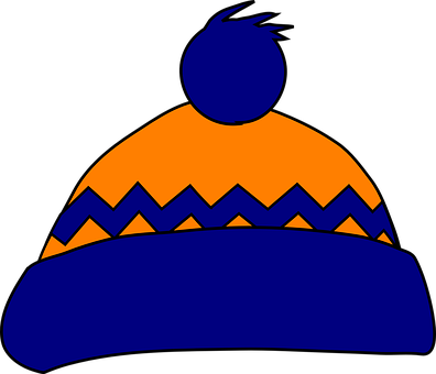 Capped Clipart Winter Hat - Stocking Cap Clipart (396x340)