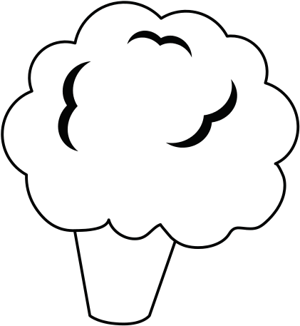 Cauliflower Drawing Vintage - Cauliflower Drawing Vintage (550x550)