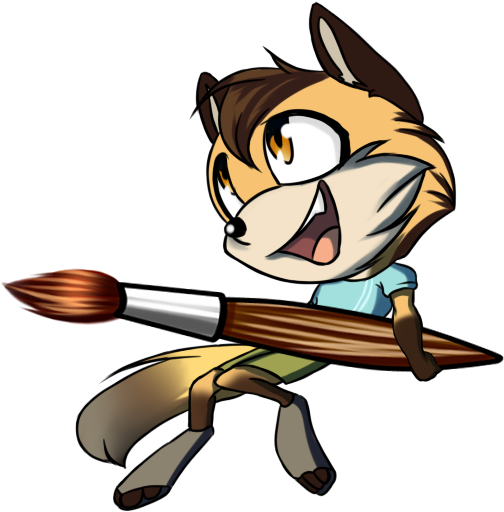 Vector Black And White Download How Draw Furry Co - Android (512x512)