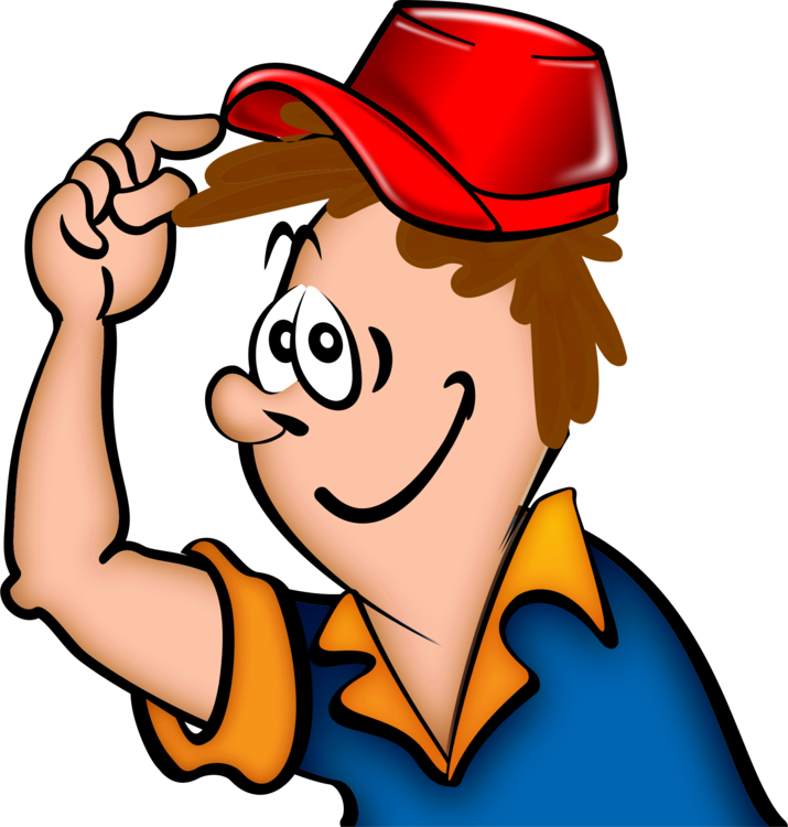 All Photo Png Clipart - Put On A Hat (715x750)