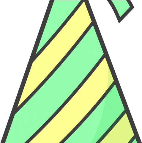 Party Hat Clipart - Party Hat (640x480)