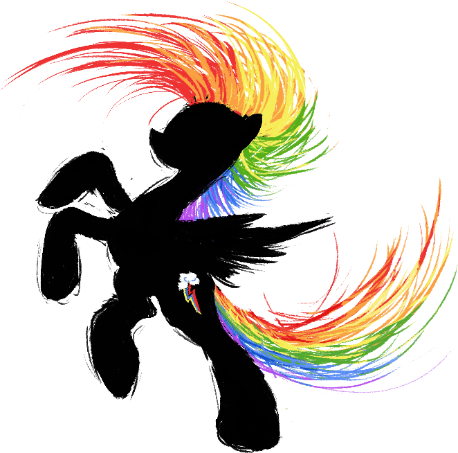 Flamevulture17, Rainbow Dash, Safe, Simple Background, - Horse (690x690)