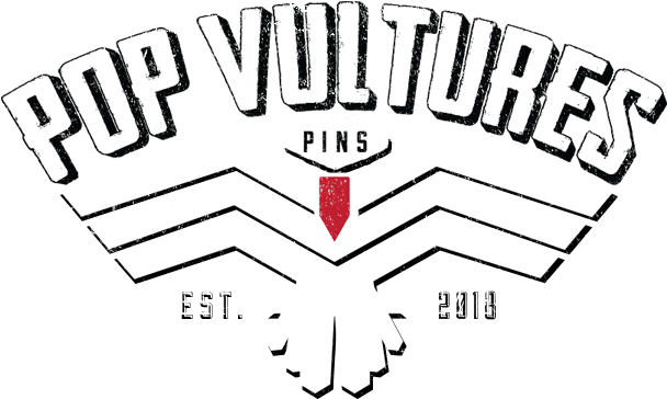 Pop Vultures Pins - Illustration (638x376)