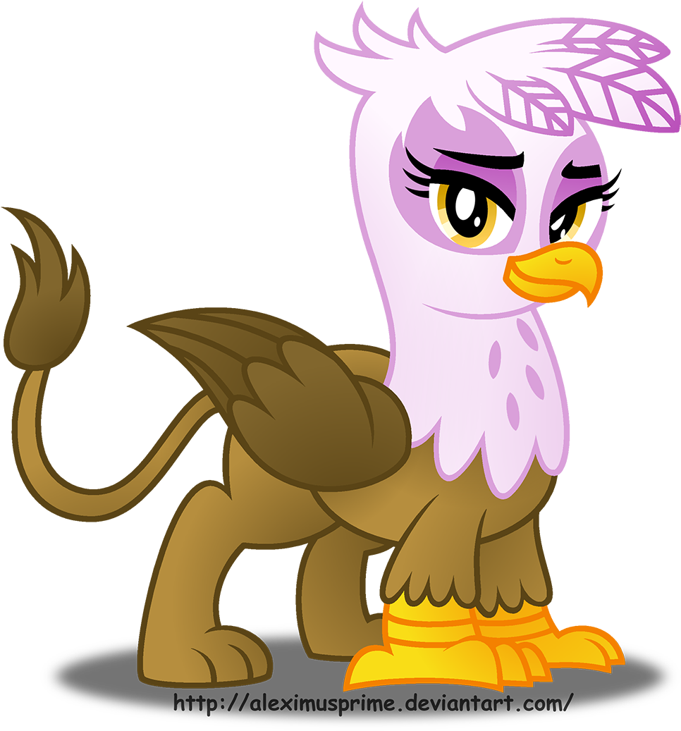 Aleximusprime, Bedroom Eyes, Gilda, Griffon, Safe, - Cartoon (1000x1056)