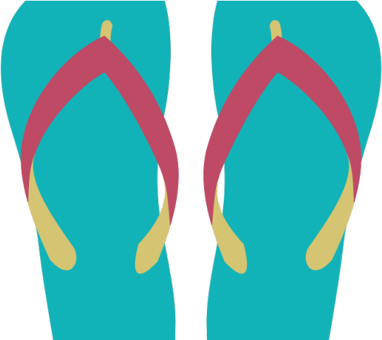 Thing Clipart Sandles - Flip Flops Vector Png (640x480)