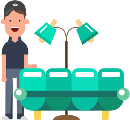 Picture Black And White Room Furniture Shipping Get - Cartoon (800x488)