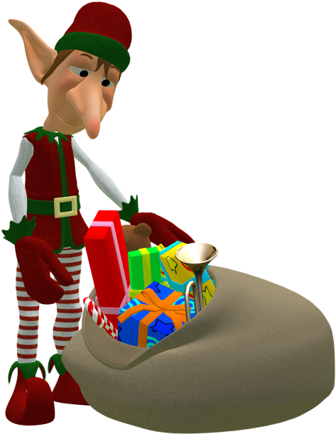 Bag,gift Bag, - Png Clipart Tube Weihnachten (500x625)