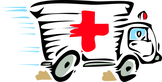 Ambulance Driver Emergency Vehicle Computer Icons - Ambulance Clip Art (667x340)