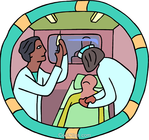 Emergency Rescue Team With Patient Royalty Free Vector - Health Care (480x450)