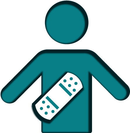Wound Clipart Wound Care - Non Healing Wounds Icon (464x464)