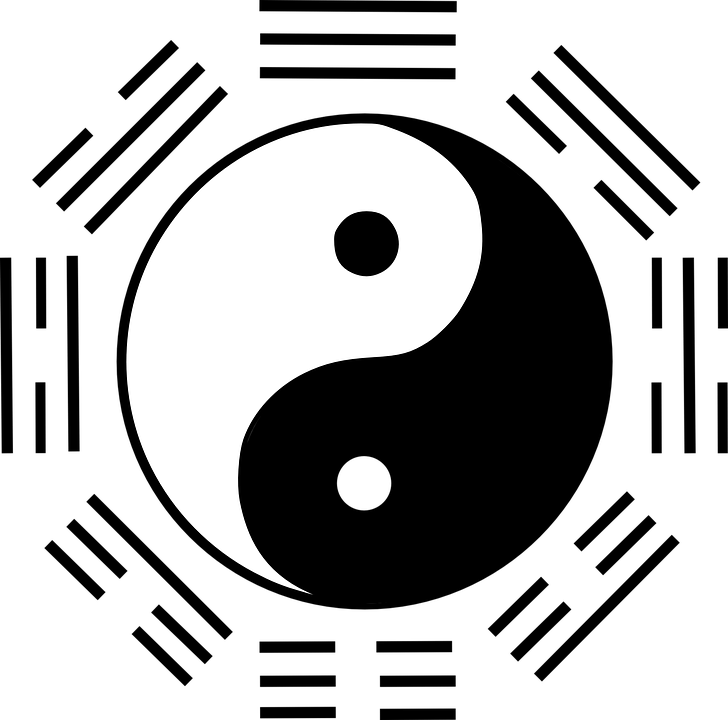 Yin And Yang - Yin Yang Png Transparent (728x720)