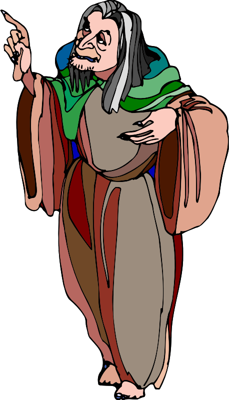 Medium Image - Medieval Witch Clipart (458x800)