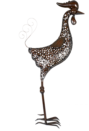 Oakley Metalwork Bird - Peafowl (400x600)