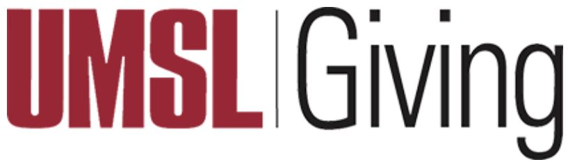 Umsl-giving Transparent Logo - Umsl Business Logo Png (823x237)
