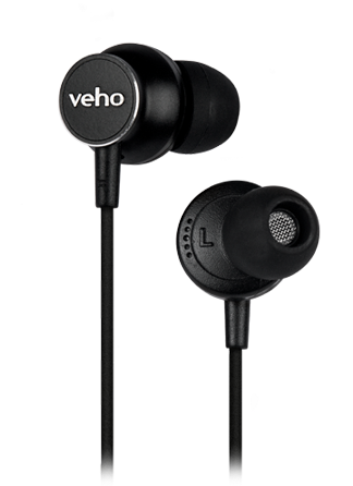 Image Black And White Library Z In Ear Veho - Veho Z-3 In-ear Stereo Headphones ( (620x620)