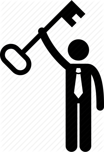 Graphic Royalty Free Download Working Concept By Gan - Keyman Icon (350x512)