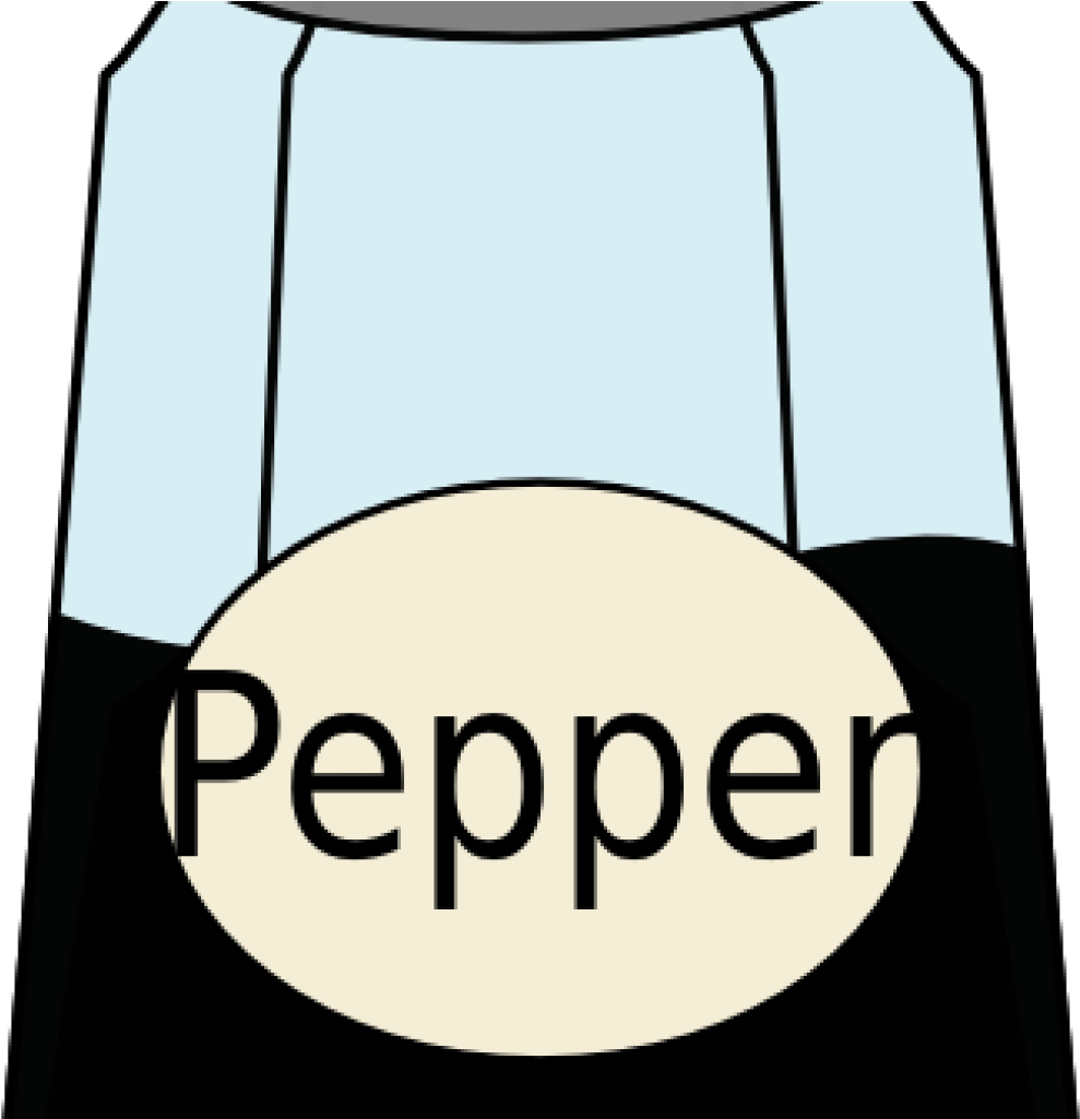 Pepper Clipart Black Pepper Shaker Clipart Free Clipart - Clip Art (1024x1024)