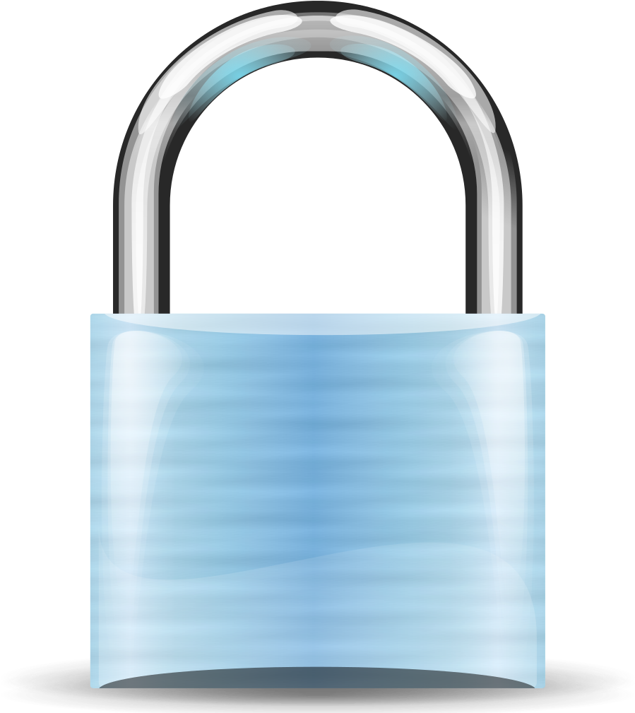 Padlock Skyblue Svg Clip Arts 534 X 601 Px - Padlock Skyblue Svg Clip Arts 534 X 601 Px (1024x1024)