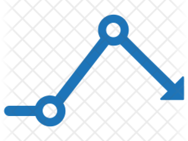 Charts Clipart Downward - Market Research Icon (640x480)