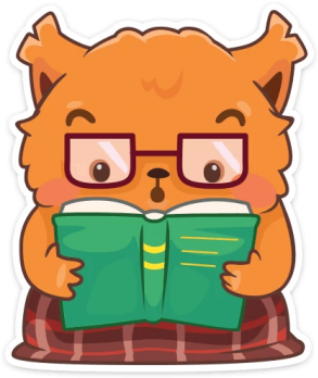 Стикер Белка Декстер - Sticker (360x360)