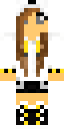 Alpha User - Skin Minecraft Fille Panda (432x432)