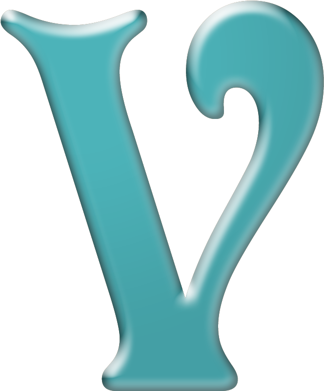 Download A Zipped File Of This Alphabet Here - Vase (900x900)