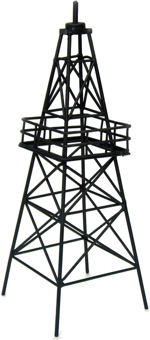 Derrick Drawing At Getdrawings Com Free For - 13.5" Metal Oil Derrick Tower Centerpiece (467x741)