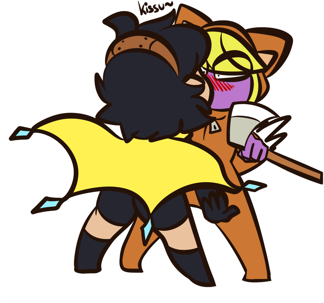 Echo Sthang On Twitter - Jenny Fox Slap City Fanart (1200x1135)