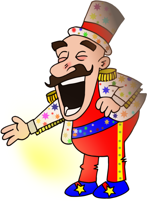 Circus Clown Ringmaster Entertainment Chef - Circus Chef (530x750)