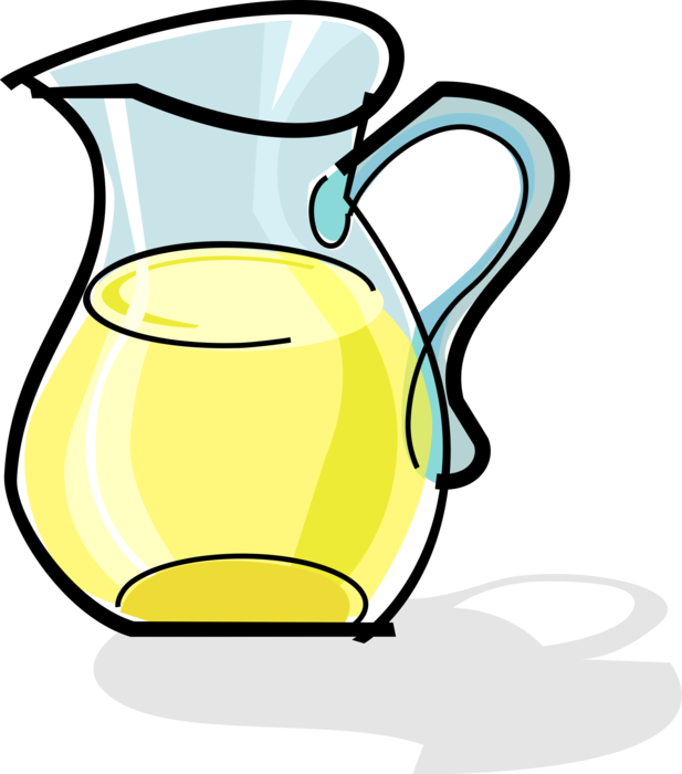 Jpg Transparent Huge Freebie Download For - Jug Of Lemonade (617x700)
