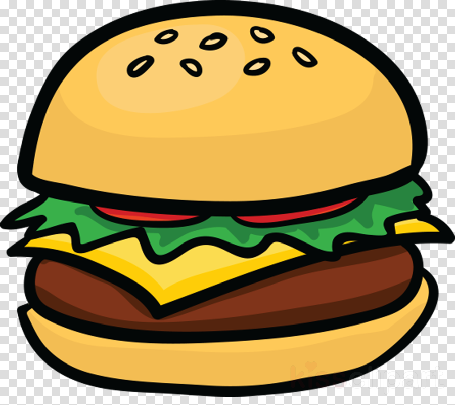 Junk Food Emoji Clipart Hamburger Cheeseburger Junk - Cartoon Picture Of Cheeseburger (900x800)
