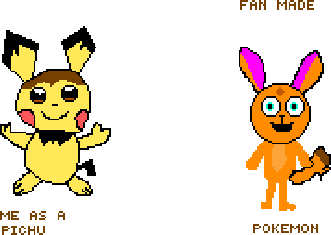 Me As A Pichu Vs - Pokémon (1200x1200)