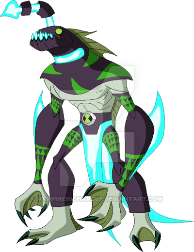 Omni Enhanced Ripjaws By Vampirerichard69 - Ben 10 Omni Enhanced Aliens (400x520)