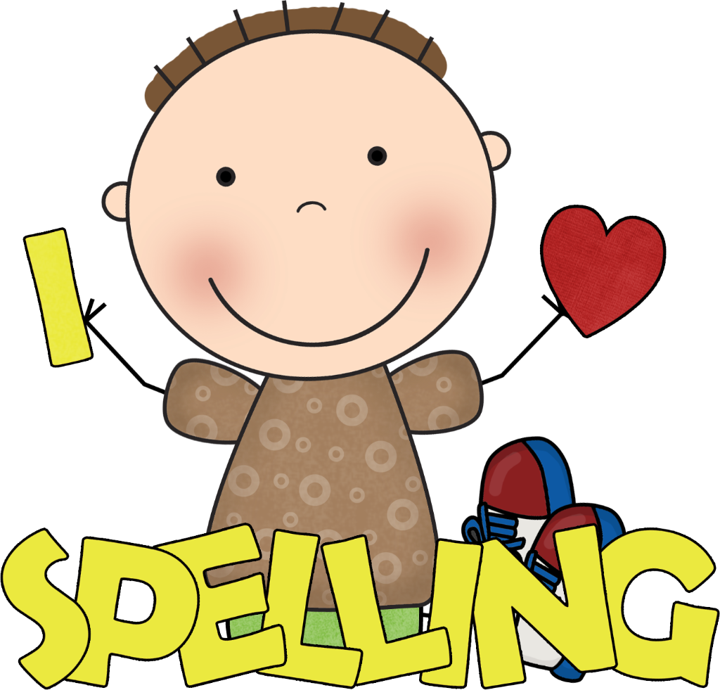 Scrabble Clipart Child - Spelling Clip Art (1024x981)