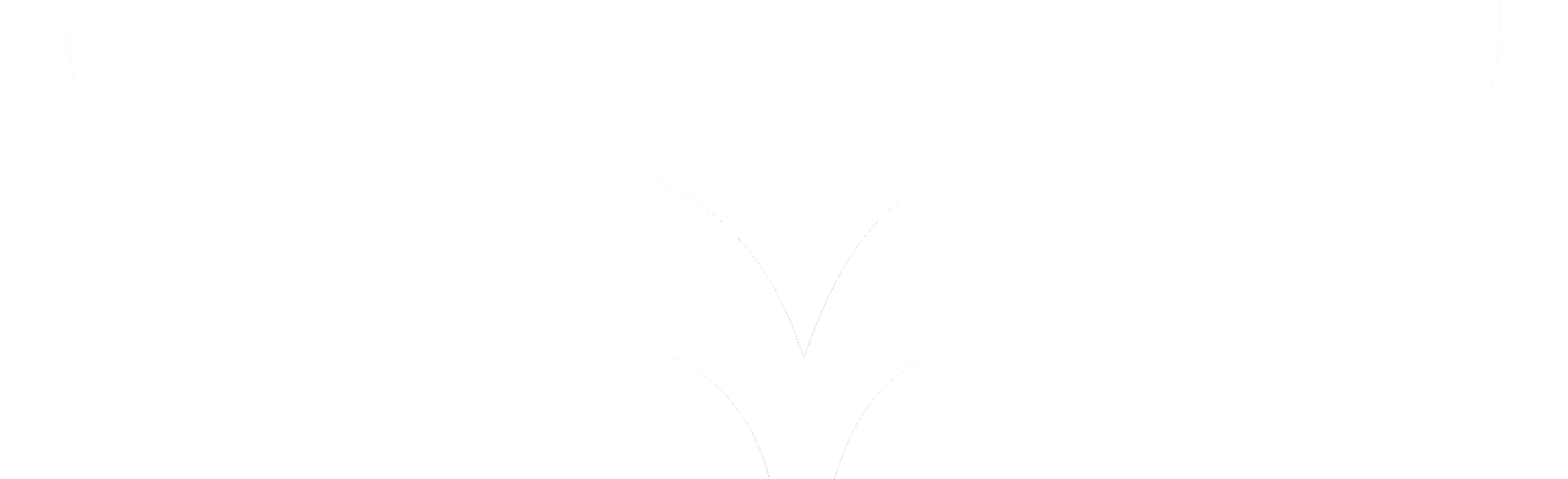 Tradition - Curly Bracket Png White (1600x489)