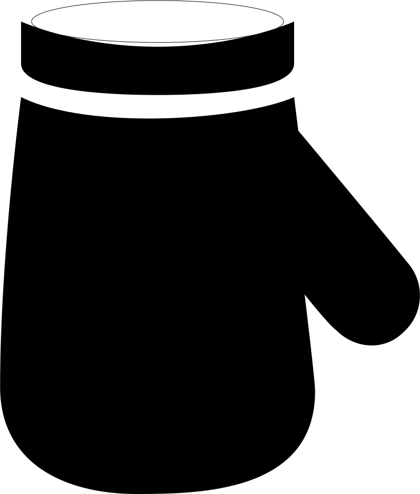 Mitten Clipart Transparent Background - Icon (834x981)
