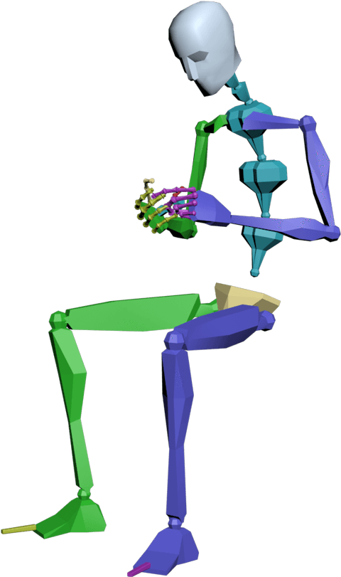 Bip Office Animations D Character Animation Pack - Motion Capture (864x864)