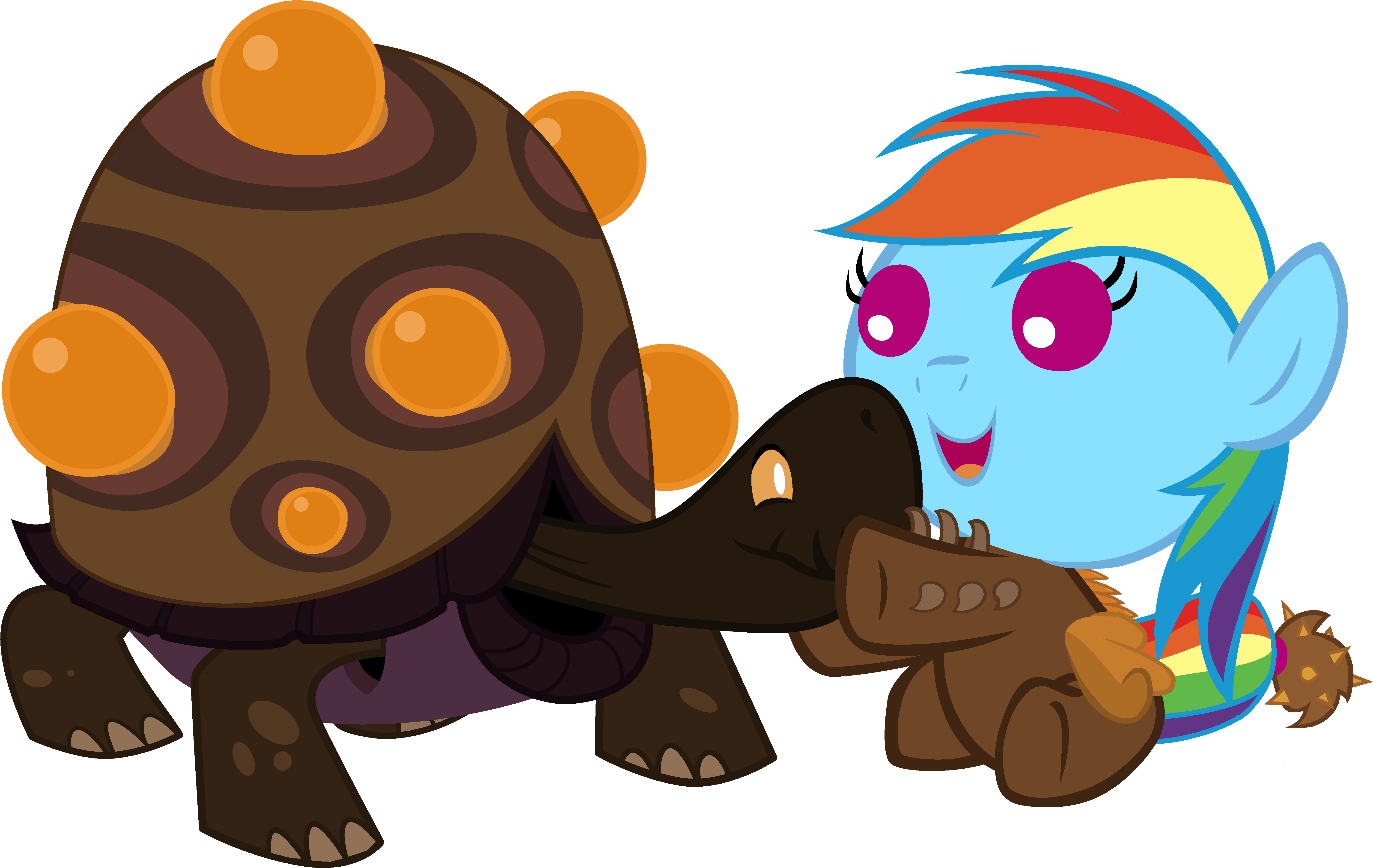 Rainbow Dash World Of Warcraft - Cartoon (6400x4000)