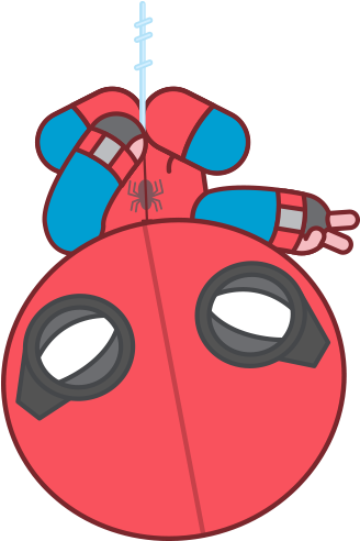 Iron Spiderman Clipart Homecoming - Spiderman Homecoming Stickers (512x512)