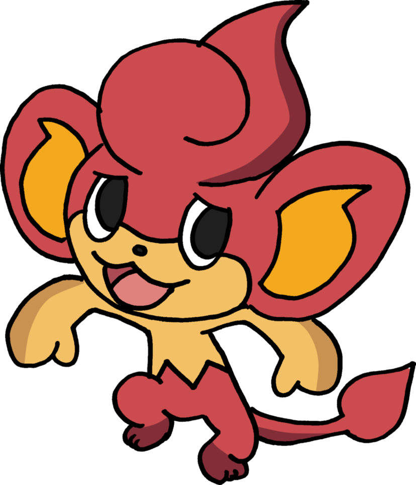 #pansear #pokemon #anime #pocketmonsters - #pokemon Pansear (828x966)