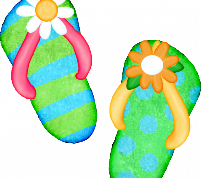 Flip A Clip Download Free Freeclip Art Flip Flop 26 - Flip Flops Clip Art (678x600)