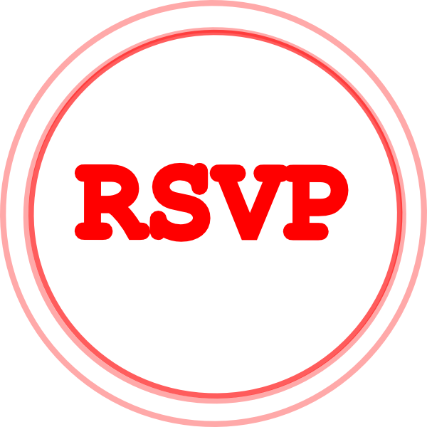 Rsvp Clipart Png (600x600) .