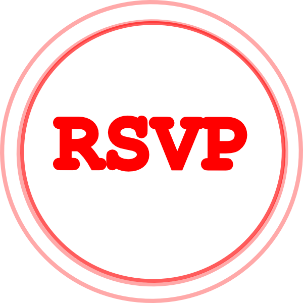 Rsvp Clipart Png (600x600)