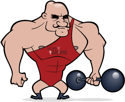 Ticket Type, Price, Cart - Cartoon Strong Man Png (432x432)