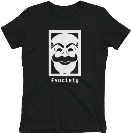 Robot Fsociety Women's Short Sleeve T-shirt - Mr Robot Shirt (500x500)