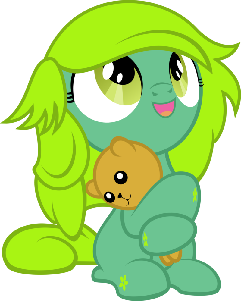 Green Blossom - Pony (800x999)