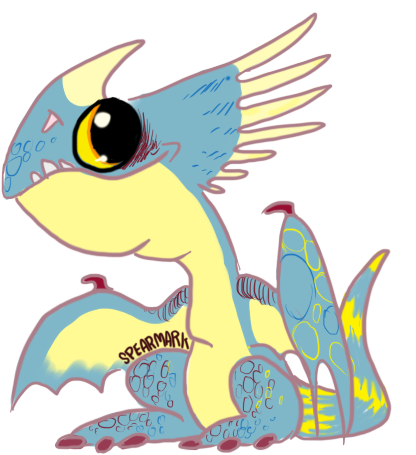 Chibi Stormfly By On @ - Dibujos Decomo Entrenar A Tu Dragon (1000x1000)