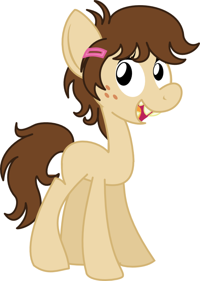 Itoruna The Platypus, Earth Pony, Female, Hairclip, - Cartoon (660x927)